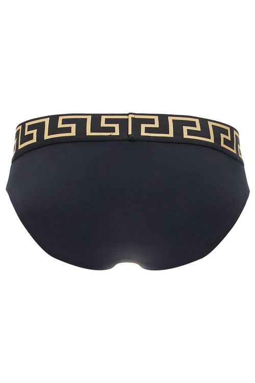 Versace Men's "Sea Border Greek Edge Swim