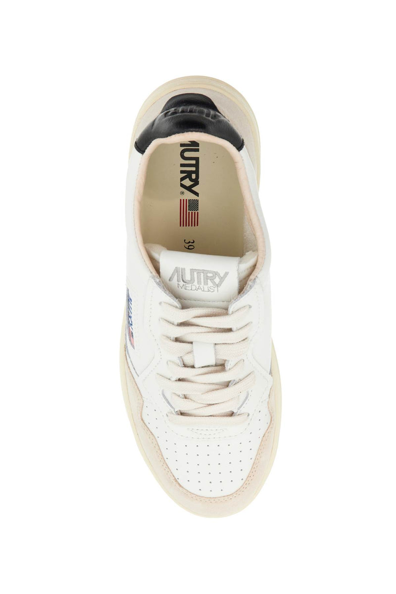 Autry Women's Leather Medalist Low Sneakers