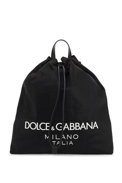 Dolce & Gabbana Men's Nylon Backpack For Everyday