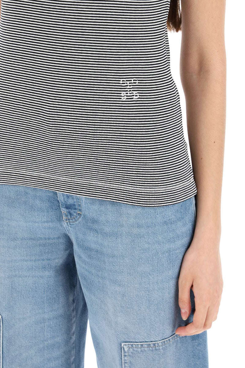 Closed Women's Striped Racer Tank Top