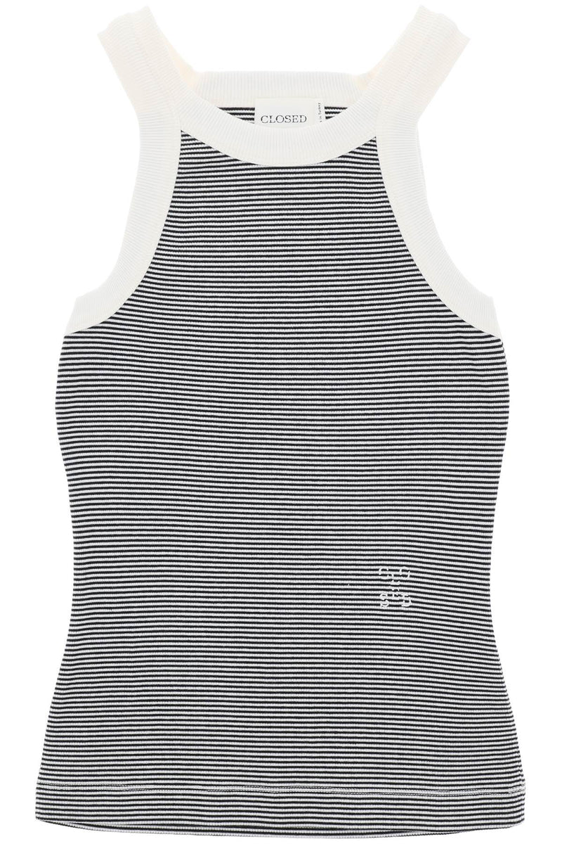 Closed Women's Striped Racer Tank Top