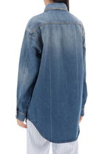 Closed Women's Denim Overshirt Made Of Recycled Cotton Blend