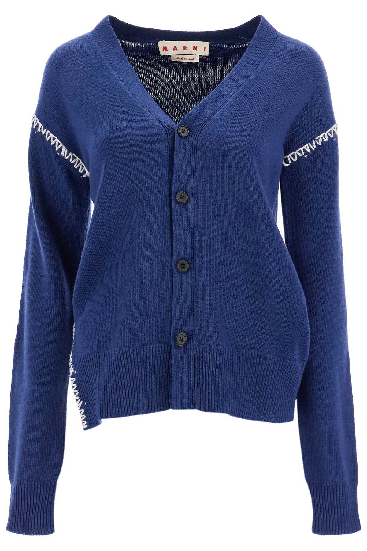 Marni Women's Cardigan With Stitching Details