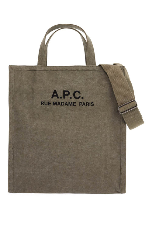 A.P.C. Men's Récupération Canvas Shopping Bag