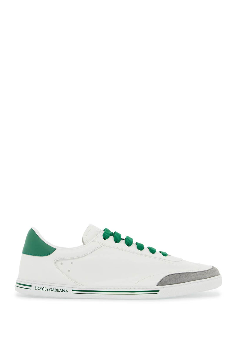 Dolce & Gabbana Men's Leather Saint Tropez Sneakers In