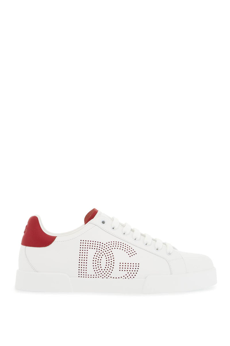 Dolce & Gabbana Men's 'Perforated Logo Portof