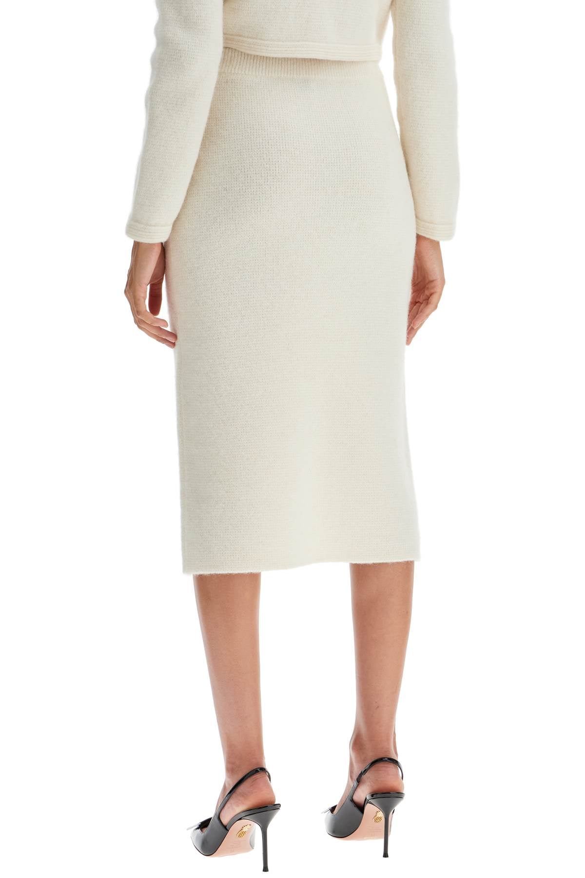 Alessandra Rich Women's 'Alpaca Midi Skirt