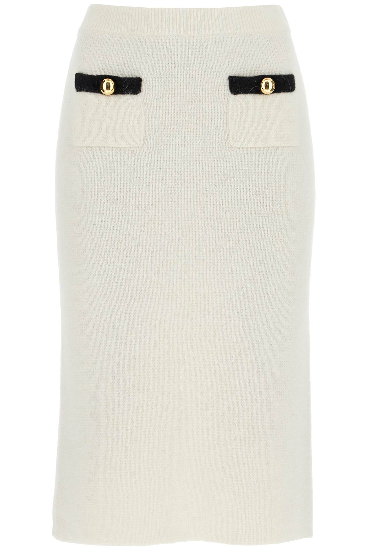 Alessandra Rich Women's 'Alpaca Midi Skirt