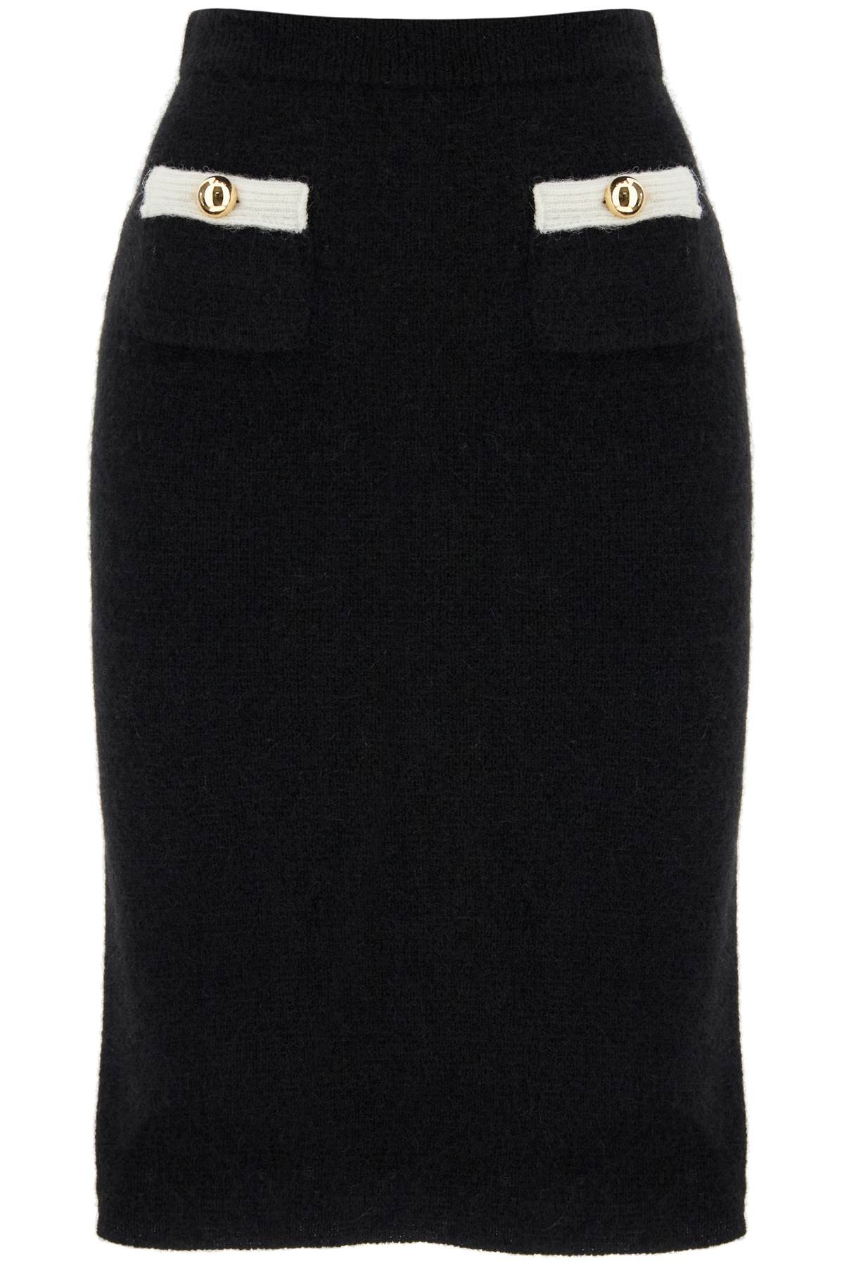 Alessandra Rich Women's 'Alpaca Midi Skirt