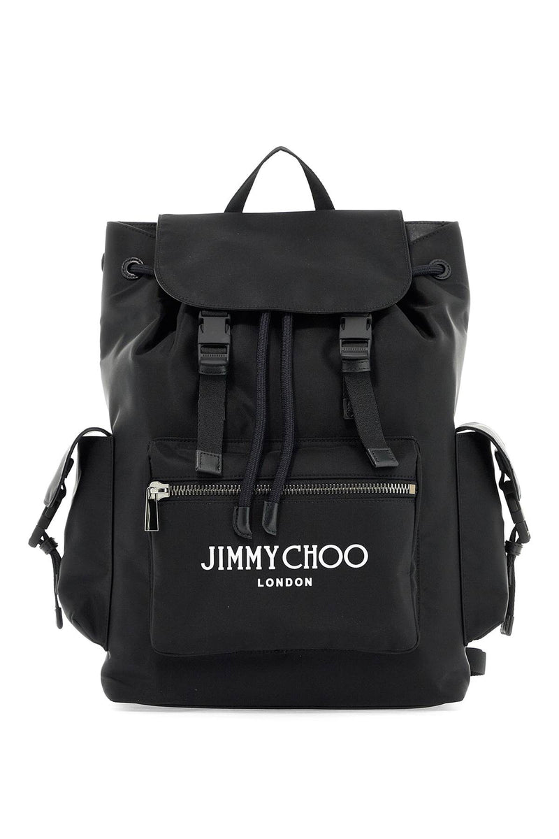 Jimmy Choo Men's Nylon Filmore Backpack For