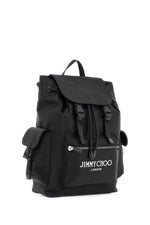 Jimmy Choo Men's Nylon Filmore Backpack For