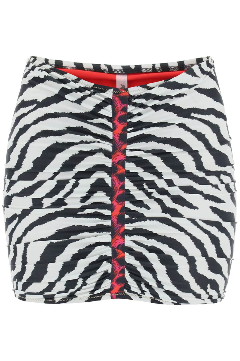 Reina Olga Women's Geraldina Animalier Mini Skirt