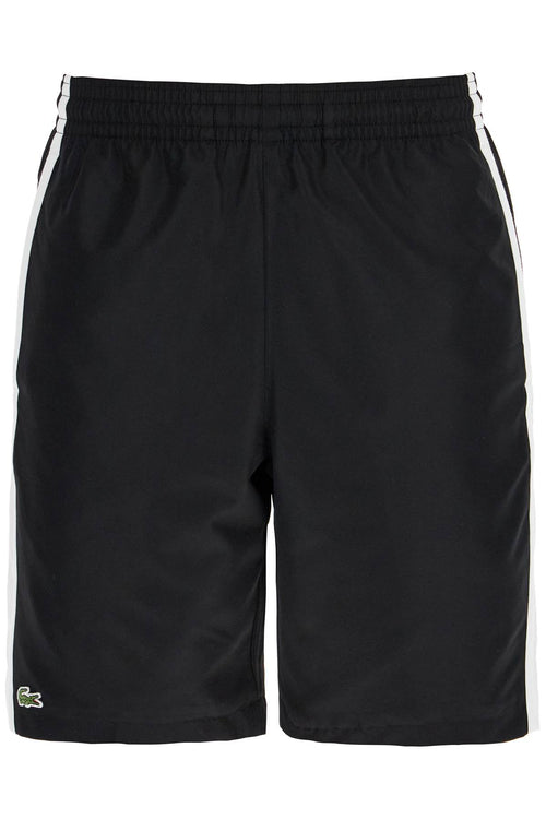 Lacoste Men's Sporty Color Block Bermuda Shorts