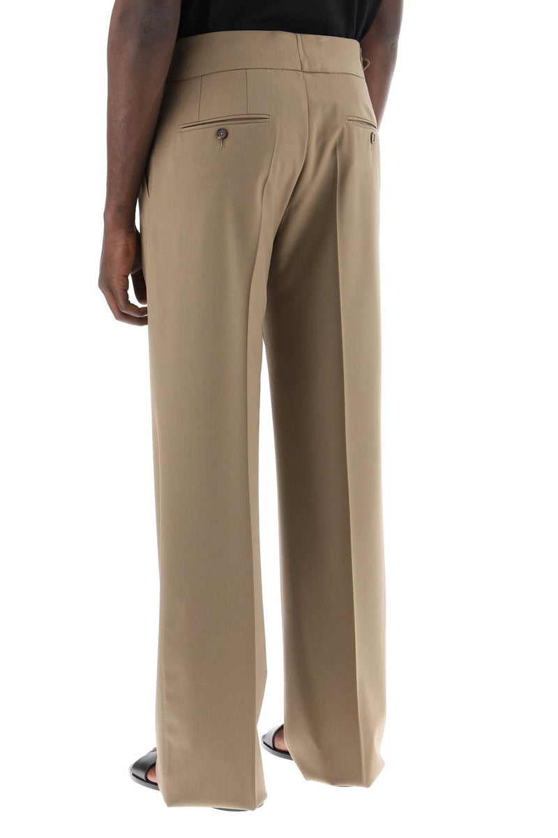 Dolce & Gabbana Men's Tailored Stretch Trousers In Bi-St