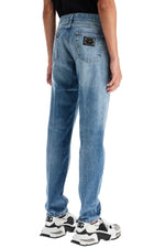 Dolce & Gabbana Men's Low-Rise Regular Fit Jeans