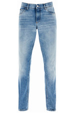 Dolce & Gabbana Men's Low-Rise Regular Fit Jeans