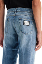 Dolce & Gabbana Men's Low-Rise Regular Fit Jeans