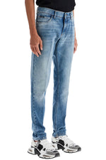 Dolce & Gabbana Men's Low-Rise Regular Fit Jeans