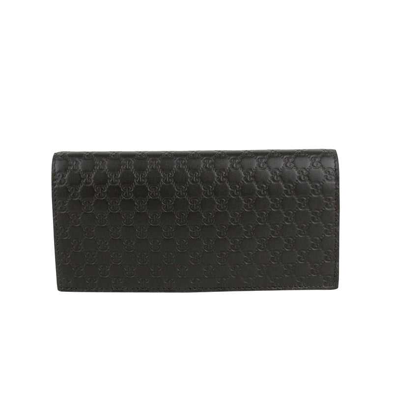 Gucci Microguccissima Brown Leather Wallet