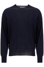 Ami Alexandre Matiussi Men's Lightweight Wool Raglan Pullover