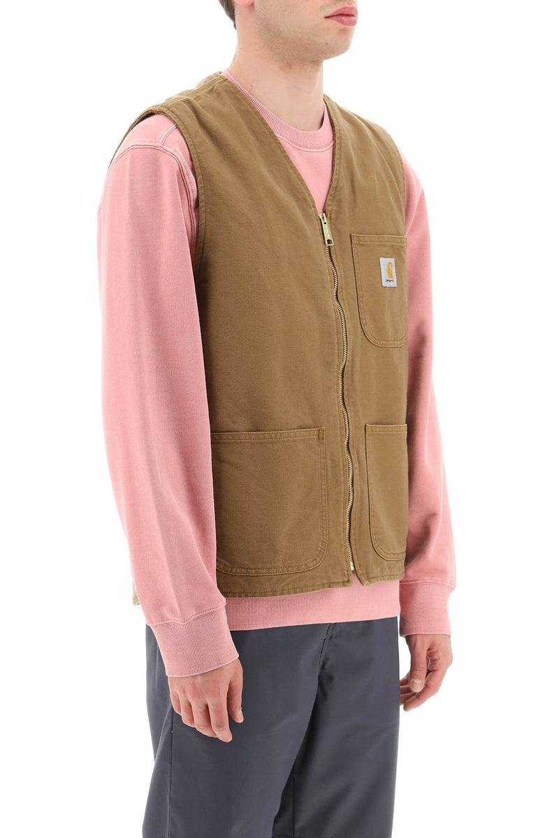 Carhartt Wip Men's Arbor Cotton Canvas Vest