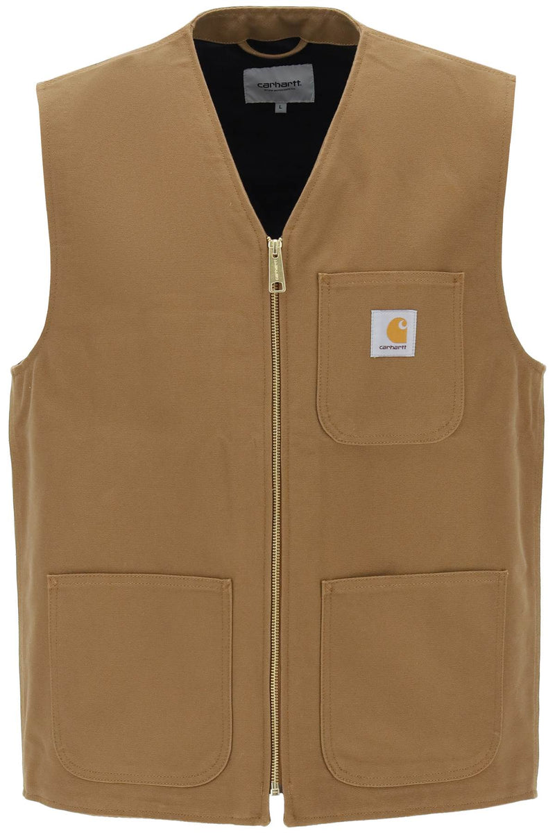 Carhartt Wip Men's Arbor Cotton Canvas Vest