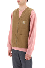 Carhartt Wip Men's Arbor Cotton Canvas Vest