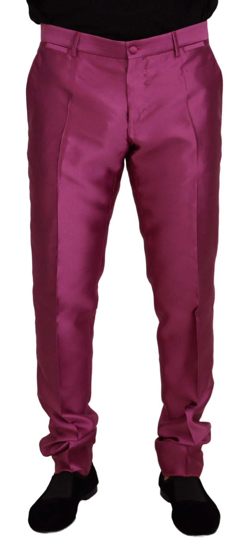  Pink Silk Pants