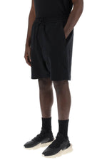 Y-3 Men's French Terry Jogger Bermuda Shorts