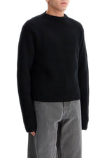 Rier Men's Ribbed Wool Pullover Sweater