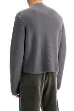 Rier Men's Ribbed Wool Pullover Sweater