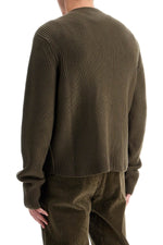 Rier Men's Ribbed Wool Pullover Sweater