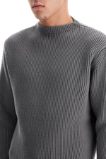 Rier Men's Ribbed Wool Pullover Sweater