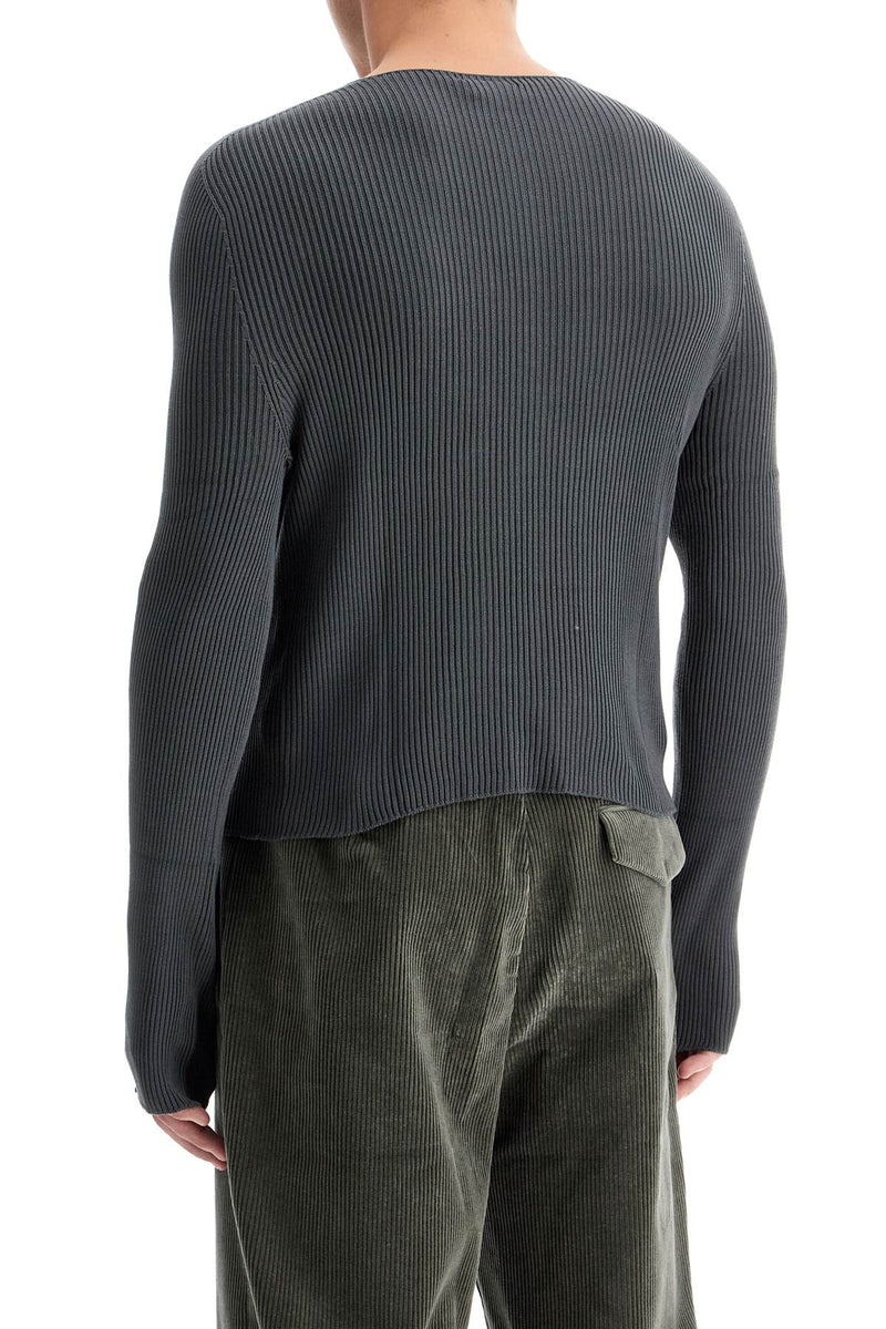 Rier Men's Slim Fit Knit Pullover Sweater