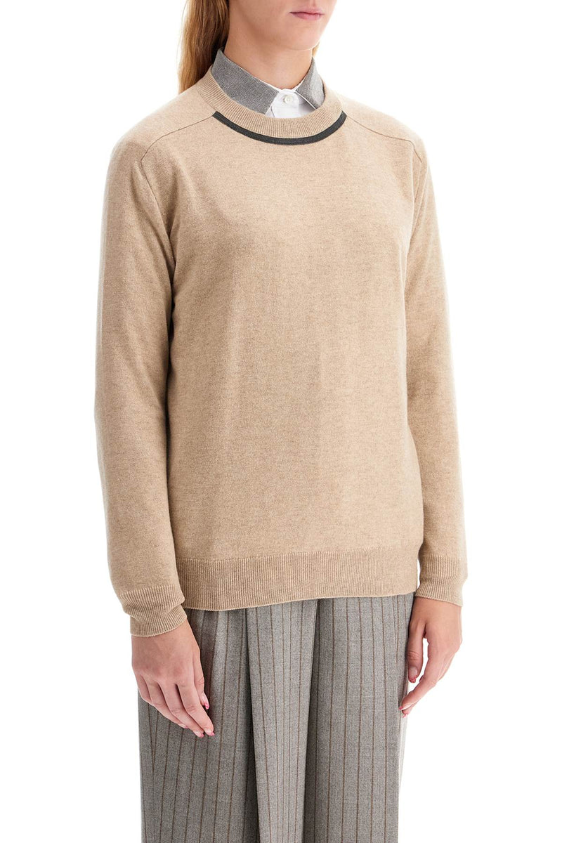 Brunello Cucinelli Women's Cashmere Crewneck Pullover