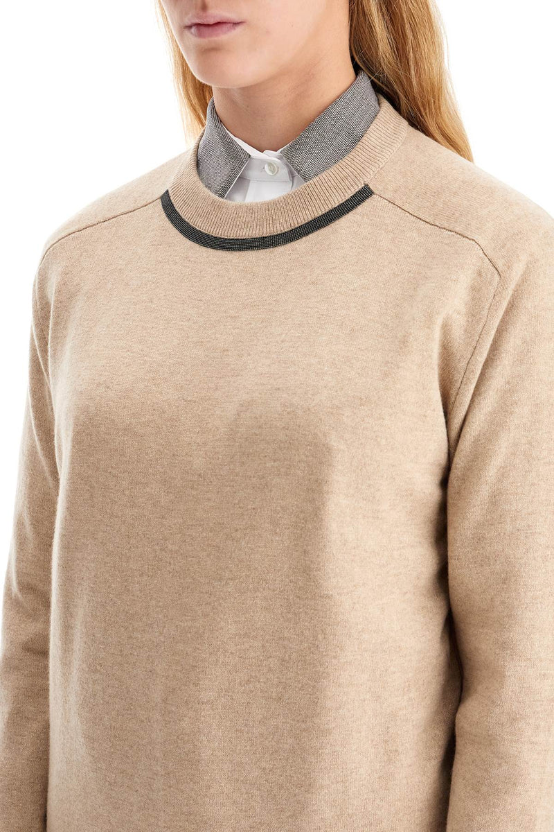 Brunello Cucinelli Women's Cashmere Crewneck Pullover