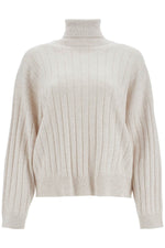 Brunello Cucinelli Women's High-Neck Cashmere Pullover Sweater