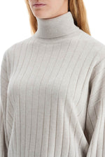 Brunello Cucinelli Women's High-Neck Cashmere Pullover Sweater