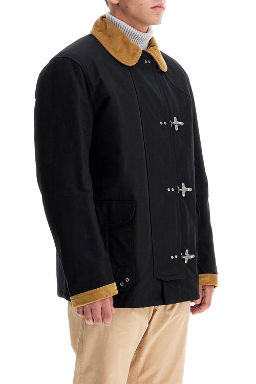 Fay Archive Men's "4-Hook Canvas Jacket With Classic