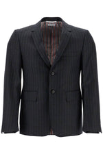 Thom Browne Men's Woolen Pinstripe