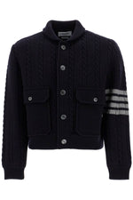 Thom Browne Men's Wool 4-Bar B