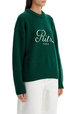 Cashmere Pullover With Ritz Paris Frame Women's