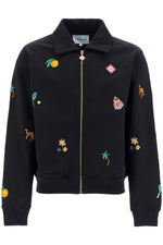 Casablanca Men's 'Elements In Crayon' Embroidered Track