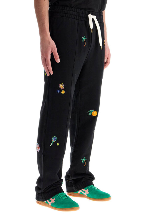 Casablanca Men's 'Elements In Crayon' Embroidered