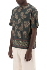 Etro Men's T-Shirt Girocollo Con Stampa Paisley