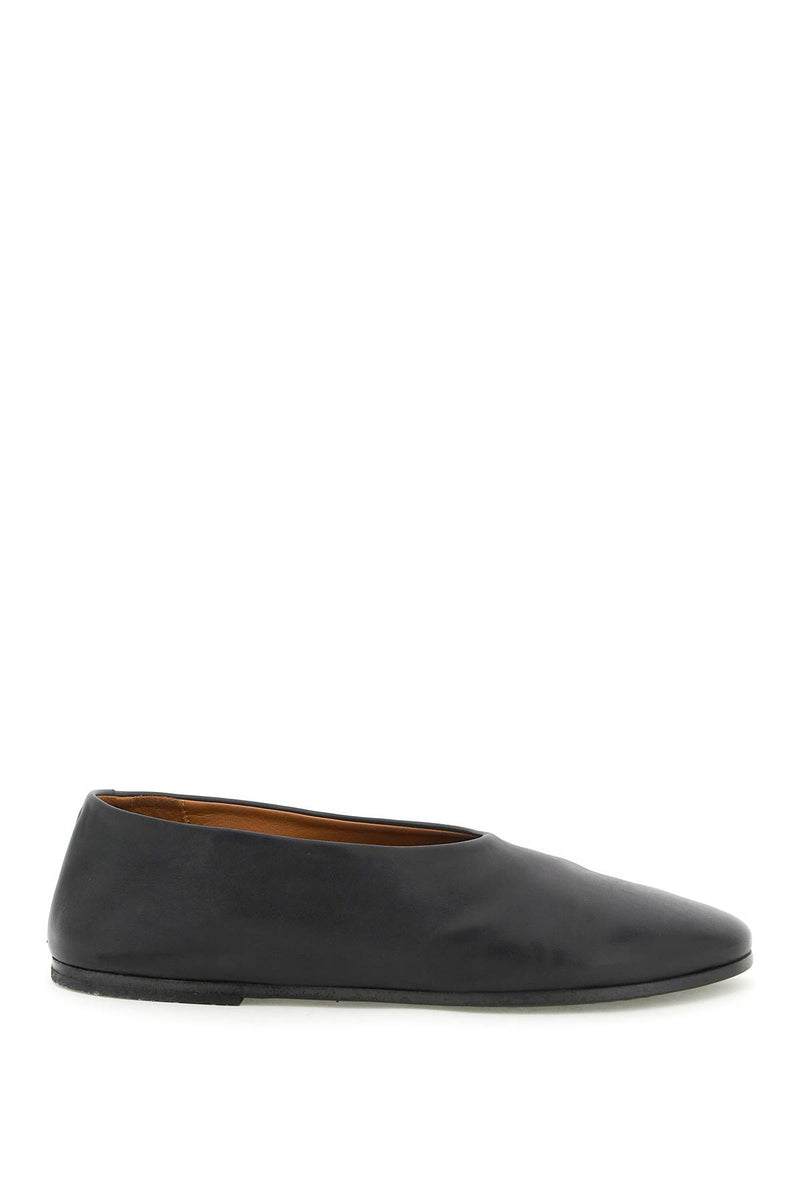 Marsell Women's Leather Coltellaccio Ballet Flats