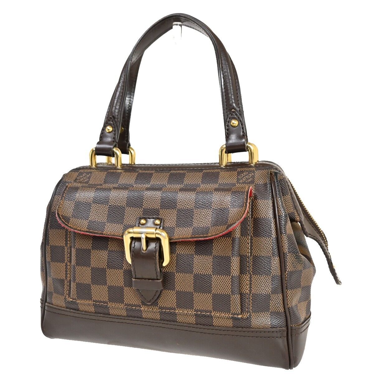 Louis Vuitton Knightsbridge Brown Canvas Handbag (Pre-Owned)