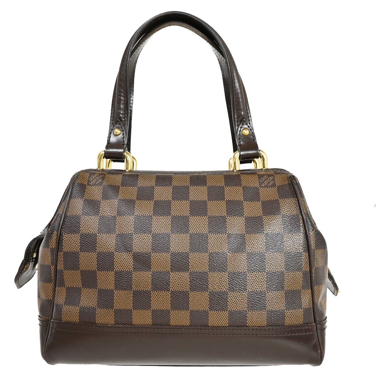 Louis Vuitton Knightsbridge Brown Canvas Handbag (Pre-Owned)