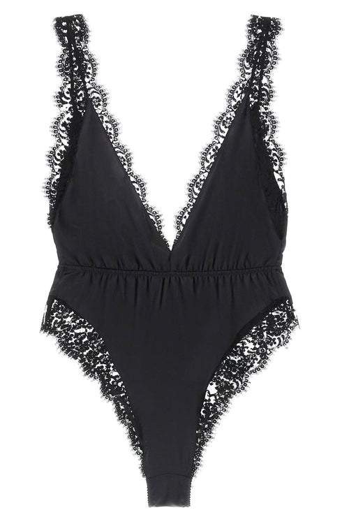 Dolce & Gabbana Women's Silk And Lace Lingerie Set For The