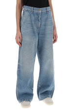 Palm Angels Women's Wide Leg Jeans